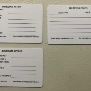 Going Home Cards (2 cards)