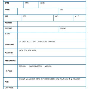 Patient Encounter Documentation Cards