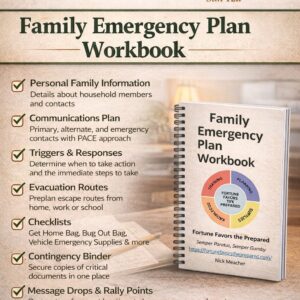 Bundle - Family Emergency Plan + Next of Kin Workbooks - Patreon