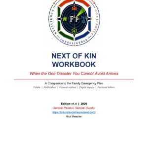 The Next of Kin Workbook - Patreon