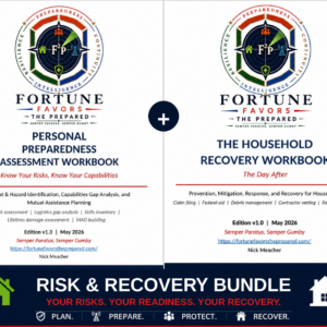 Bundle - Risk & Recovery Bundle (PPA + HRW Workbooks)