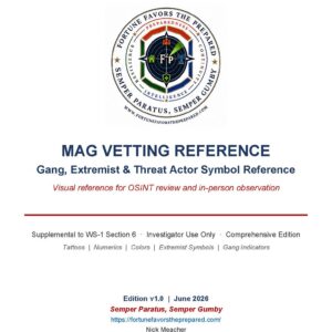 SEC-01 MAG Vetting Symbol Reference