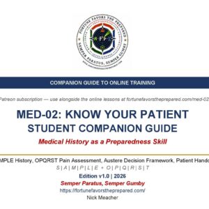 MED-02 Know Your Patient Student Companion Guide