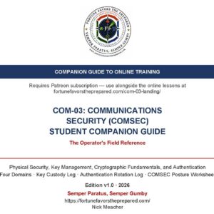 COM-03 COMSEC Companion Study Guide