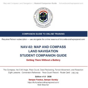 WB-NAV02 Map and Compass Land Navigation Study Guide