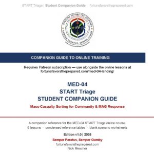 MED-04 START Triage Course Companion Guide